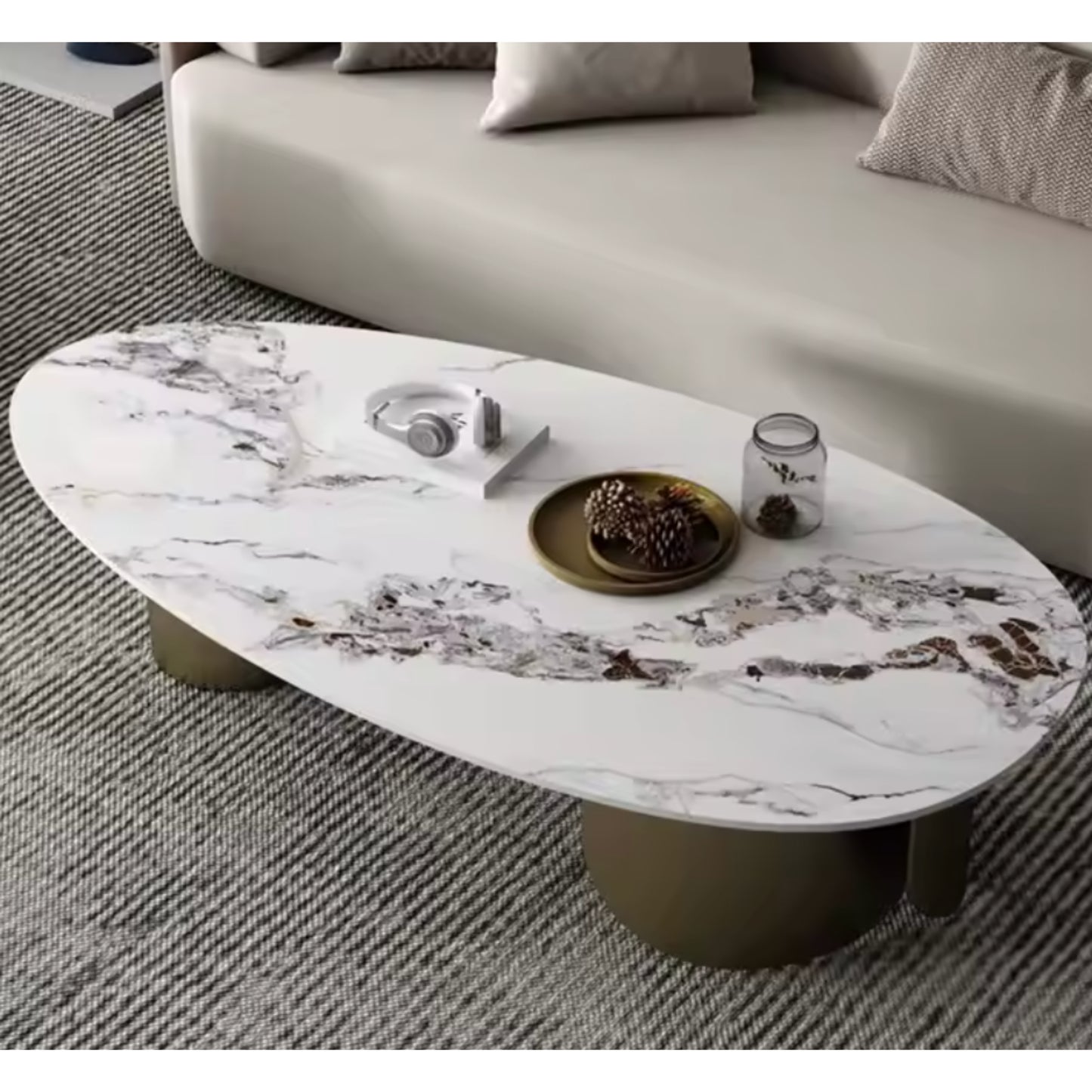Orion Studio Terra Marble Coffee Table